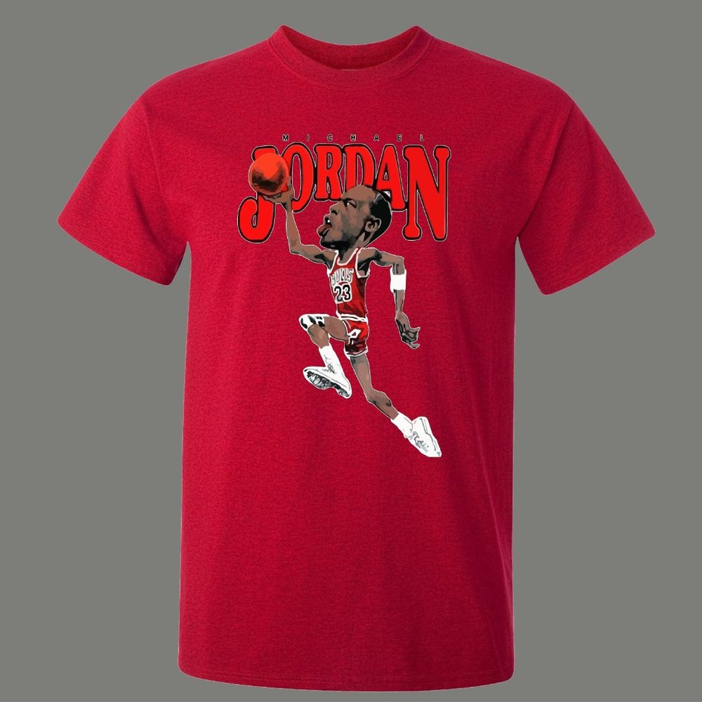 Retro MJ Caricature Quality Shirt - Picture 4 of 6